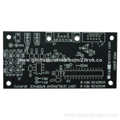 Immersion gold double sided PCB board, metal core PCB